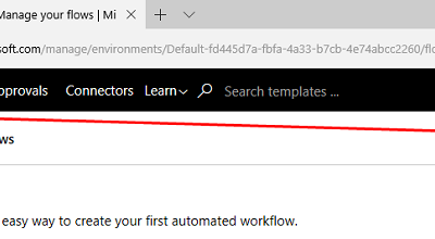 Уведомления о создании проекта с помощью Microsoft Flow