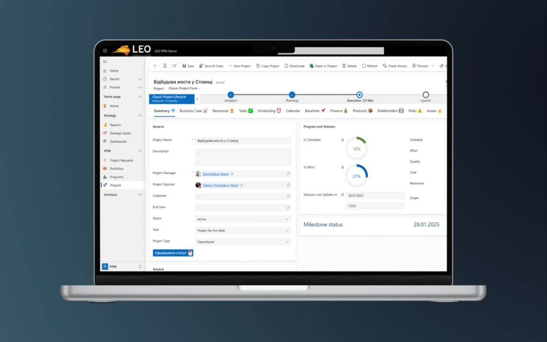 LEO PPM: Turning Strategy into Execution